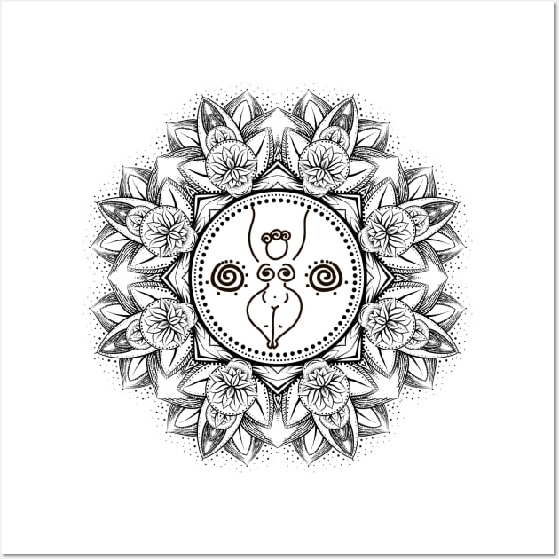 Lotus Mandala 29 Wall Art by Olga Berlet